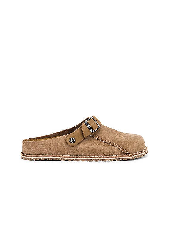 BIRKENSTOCK Lutry 365 Suede in Gray Taupe | FWRD display picture 3