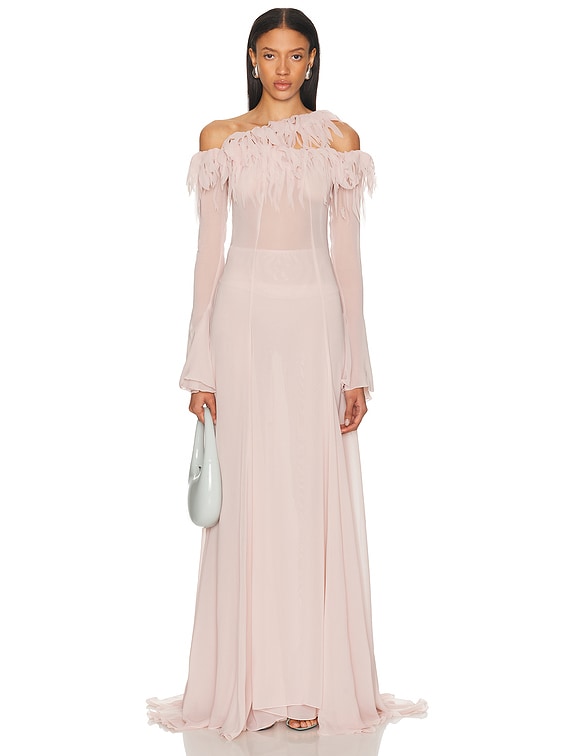 Sheer Long Dress