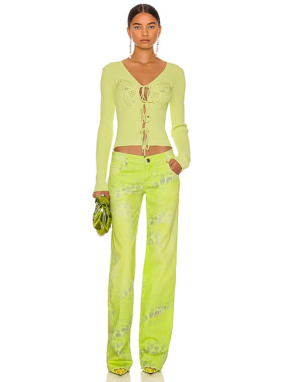 Blumarine Embroidered Cardigan in Palma | FWRD