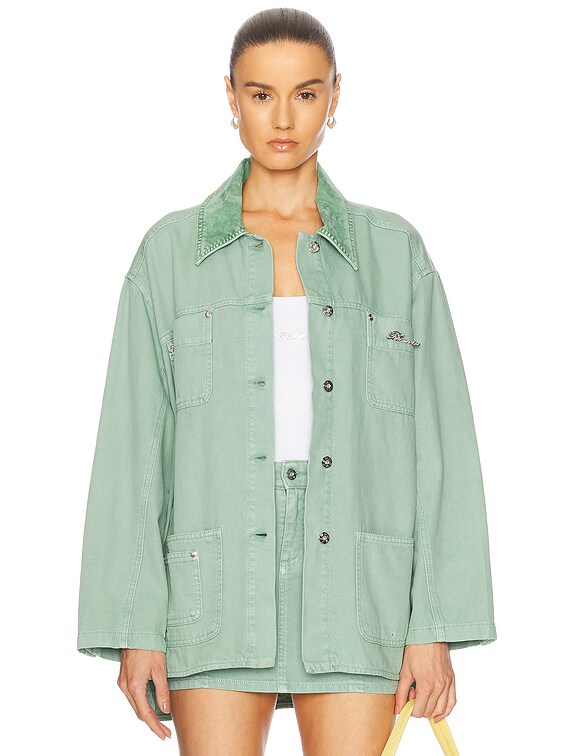 ジャケット BLUMARINE SINGLE-BREASTED SABL JACKET WITH FEATHERS BLUMARINE Blumarine Feather-Trim Sheer Coat - Jackets - Free