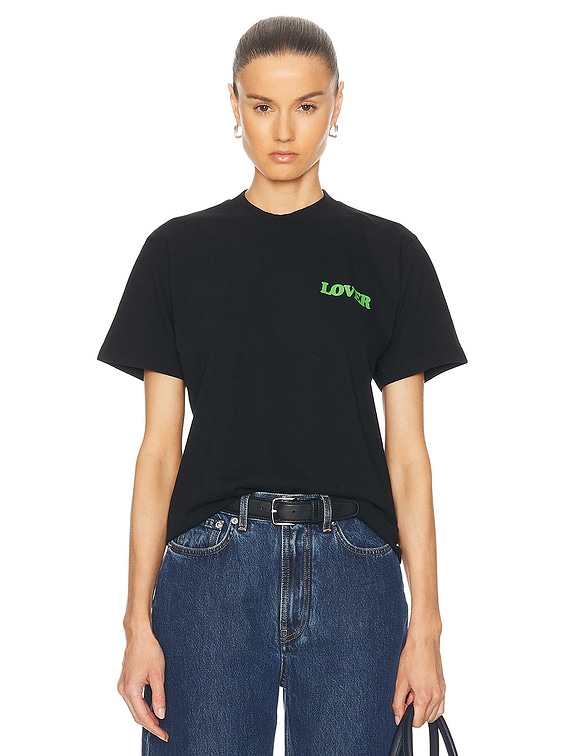 【ビアンカ・シャンドン】Bianca Chandon Lover Side Logo Tee Lover T-Shirt Black – Bianca Chandon