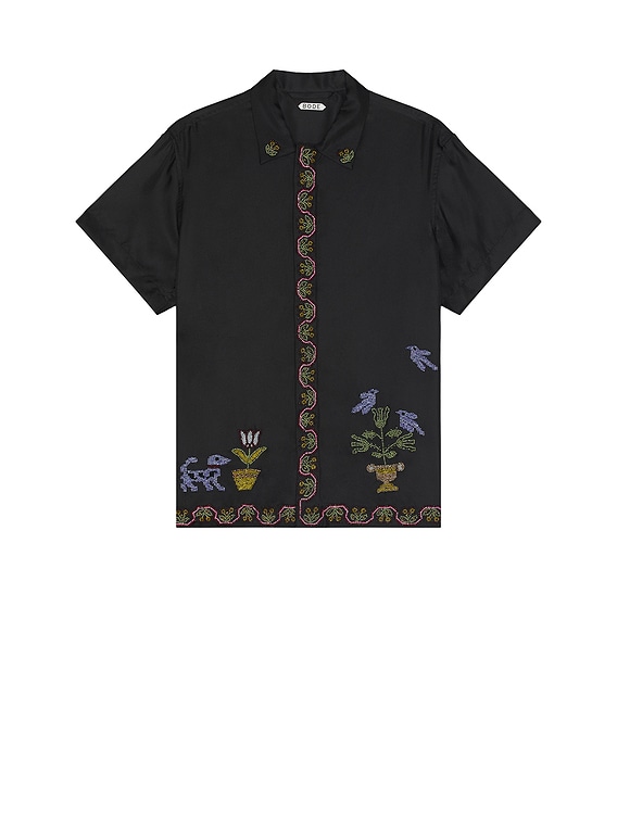 Green Meadow Short Sleeve Shirt – BODE