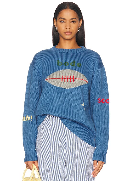BODE Spirit Sweater in Blue | FWRD