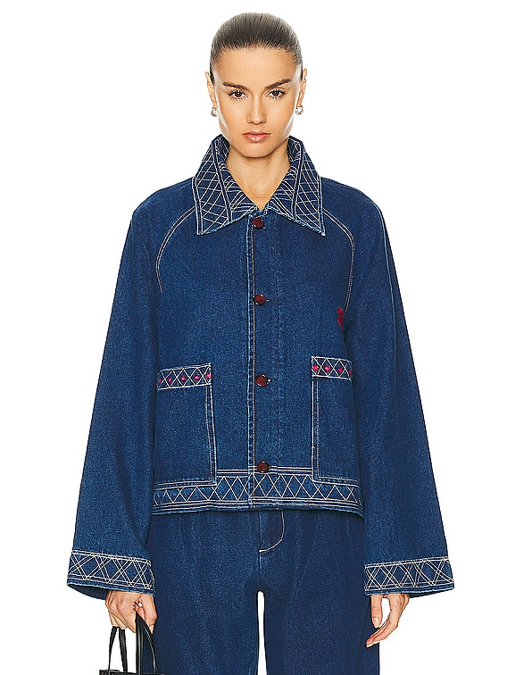 【IONSEOUL】Denim Wappen Embroidery Jacket 4JH590 6150EYxbQ1L._AC_SX425_.jpg