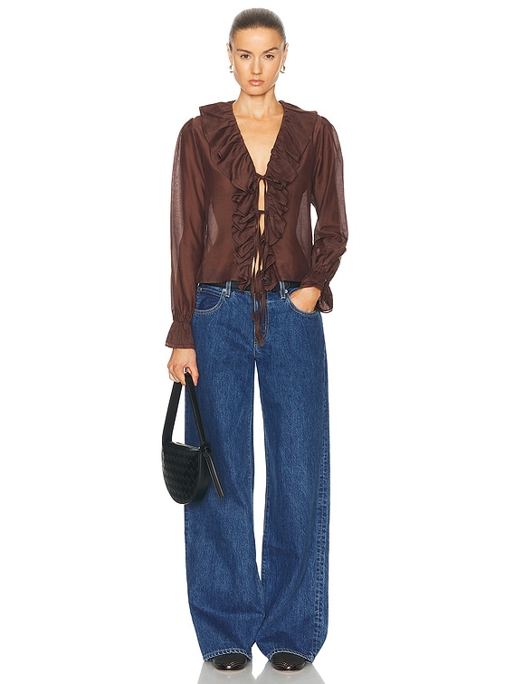 Heartwood Flounce Blouse
