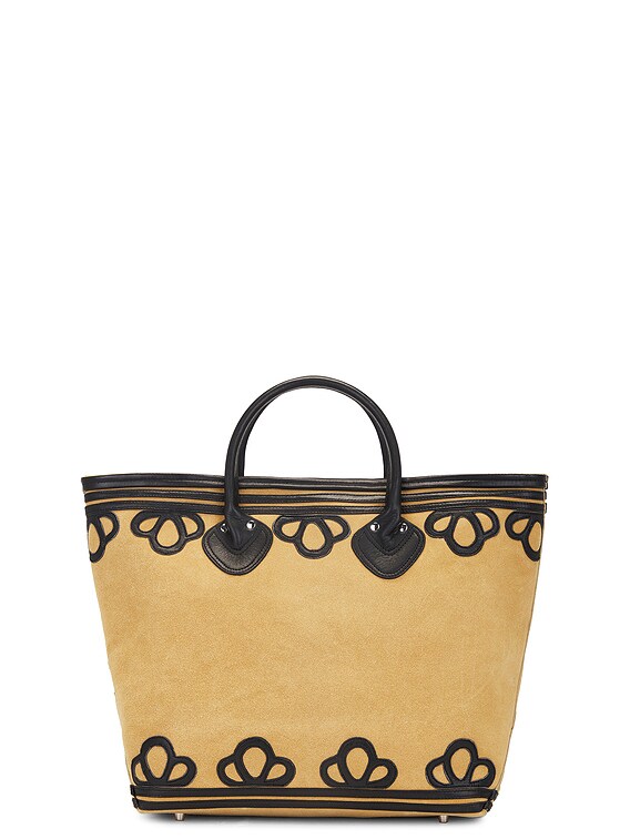 BODE トートバッグ Laundry embroidered canvas tote bag in white - Bode | Mytheresa
