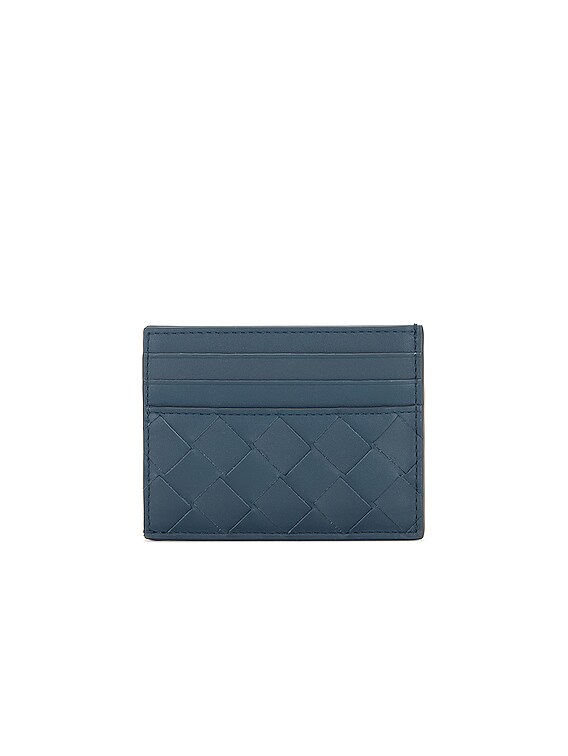 Bottega Veneta カードケース - Deep Blue & Silver | FWRD