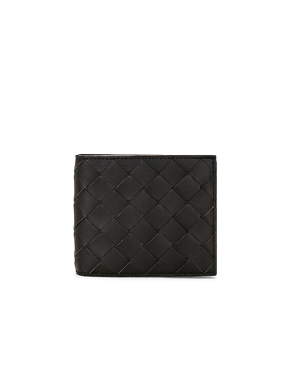 折りたたみ財布 BOTTEGA VENETA WALLET (743211V5UH1 2145) Bottega Veneta Wallet in Black | FWRD