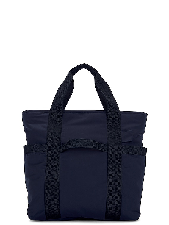 Bottega Veneta Polyrecicled Ribbon Jacquard Borsa in Abyss Bottega Veneta Polyrecicled Ribbon Jacquard Borsa in Abyss