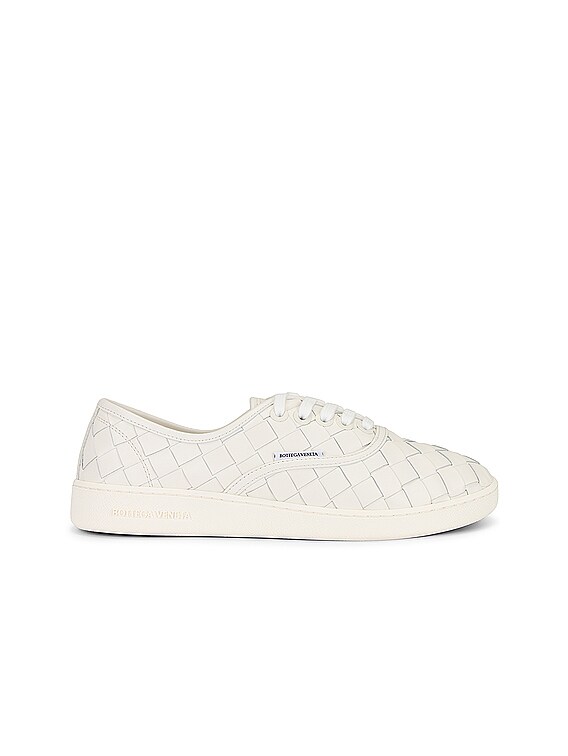 Bottega Veneta Sawyer Lace Up Sneaker in White | FWRD
