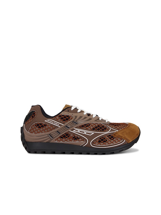 Bottega Veneta Orbit Sneaker in Star Anise & Pinecone | FWRD