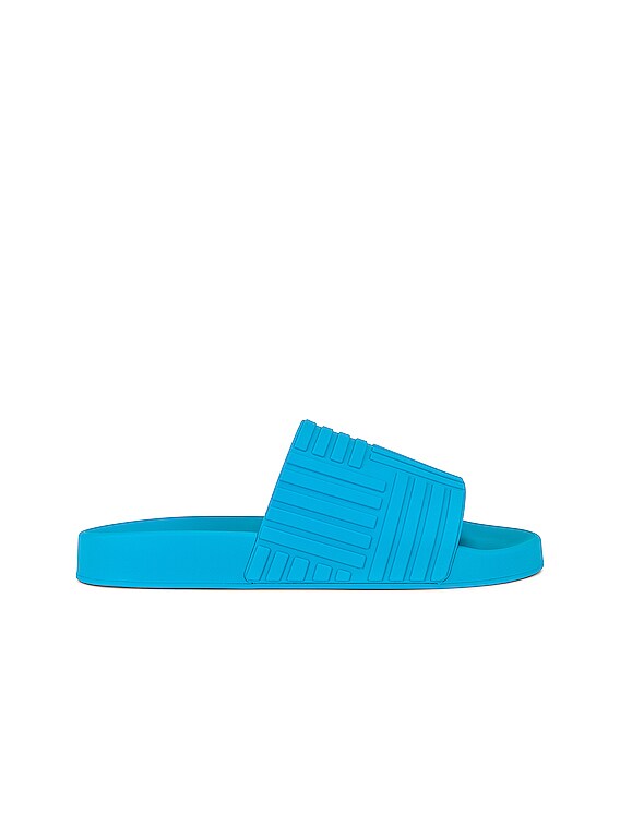 ♦BOTTEGA VENETA♦スライド サンダル☆正規品☆ Bottega Veneta SLIDER サンダル - Amalfi Blue | FWRD