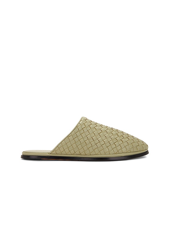 Bottega Veneta Open Back Slipper in Travertine FWRD