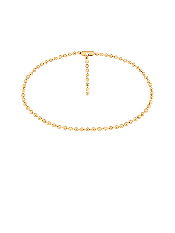 Bottega Veneta Round Metal Chain Belt in Oro | FWRD