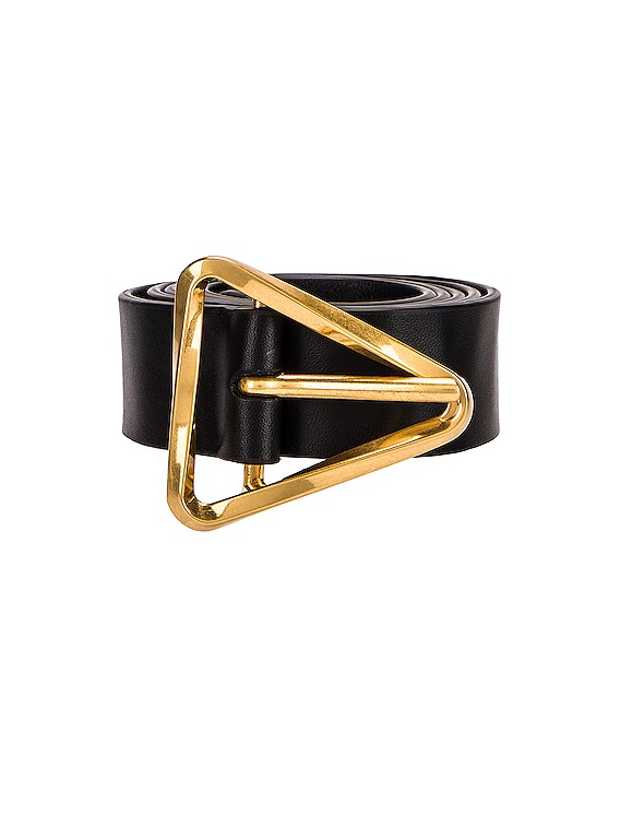 New Triangle Leather Belt