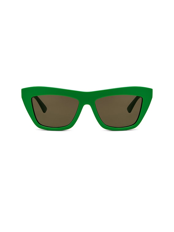 Bottega Veneta Classic Ribbon Cat Eye Sunglasses Bottega Veneta Classic Ribbon Cat Eye Sunglasses in Shiny  main image 3