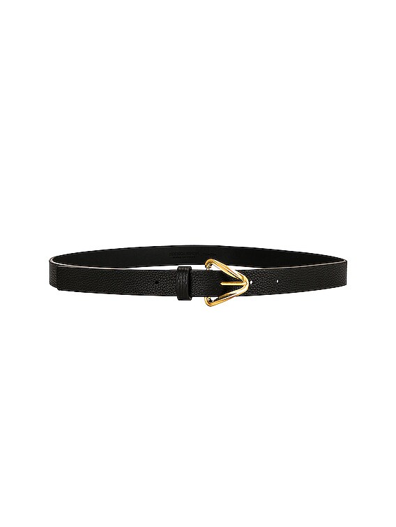 Bottega Veneta Grasp Saint Germain Belt Bottega Veneta - Grasp leather double strap belt black - The  main image 2