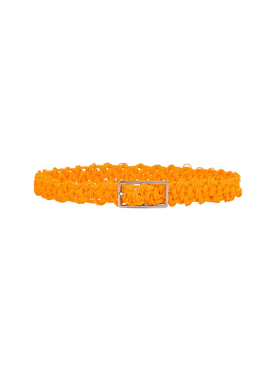 小物 BOTTEGA VENETA lntrecciato Rope Belt Bottega Veneta Tubular Belt With Interwoven Pattern