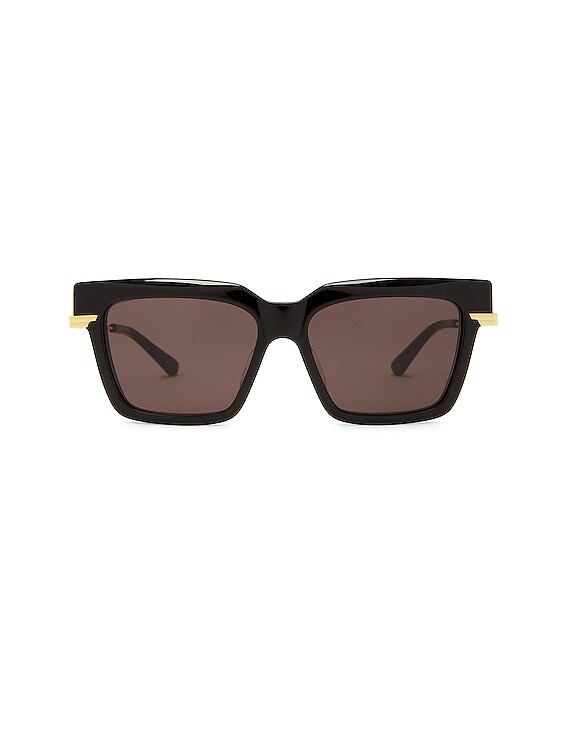 Bottega Veneta Square-Frame Logo Sunglasses