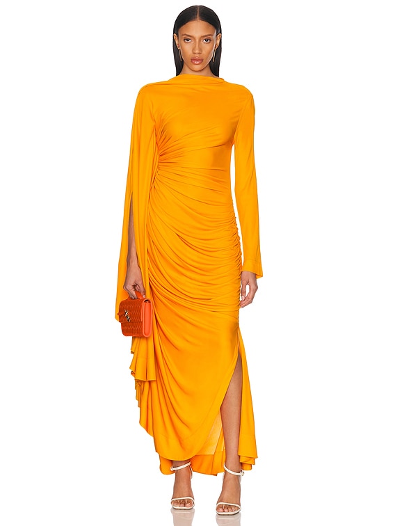 ワンピース BOTTEGA VENETA DRAPED DRESS Bottega Veneta Knotted One-Shoulder Gown | Saks Fifth Avenue