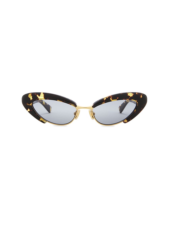 BOTTEGA VENETA キャットアイフレムサンクラス BV1319S 002 Bottega Veneta BV1396S 002 Sunglasses - US