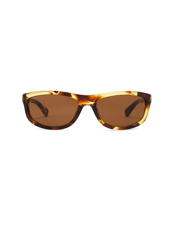 Bottega Veneta Unisex 55mm Rectangular Sunglasses Brown Havana NWOB Knot Rectangular Sunglasses in Havana/brown | Bottega Veneta US main image 4