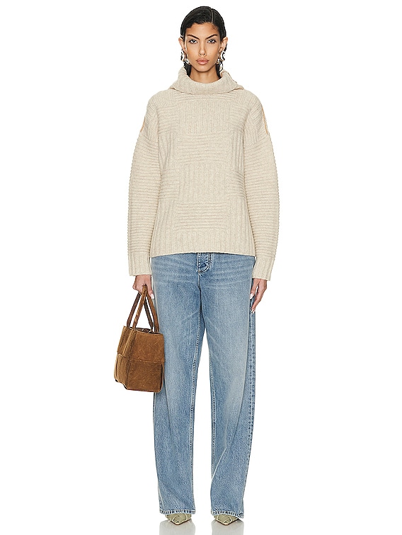 Bottega Veneta Vintage Wide Leg Jeans in Mid Blue | FWRD