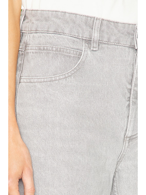 Bottega Veneta Flare Leg Jeans in Light Grey | FWRD