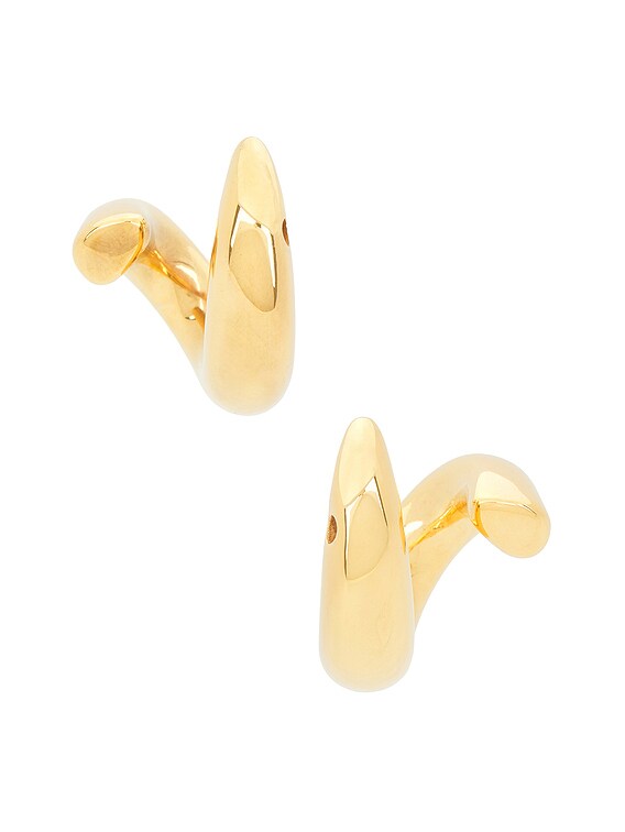 Bottega Veneta イヤリング - Yellow Gold | FWRD