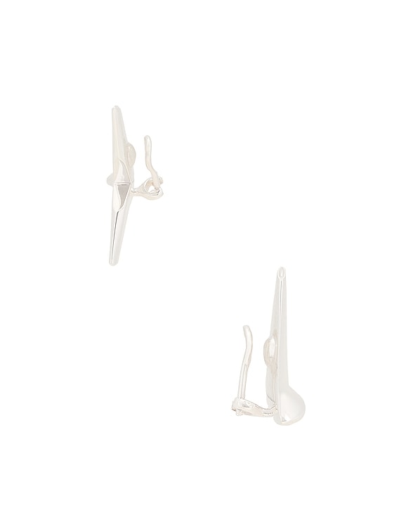 Bottega Veneta イヤリング - Silver | FWRD