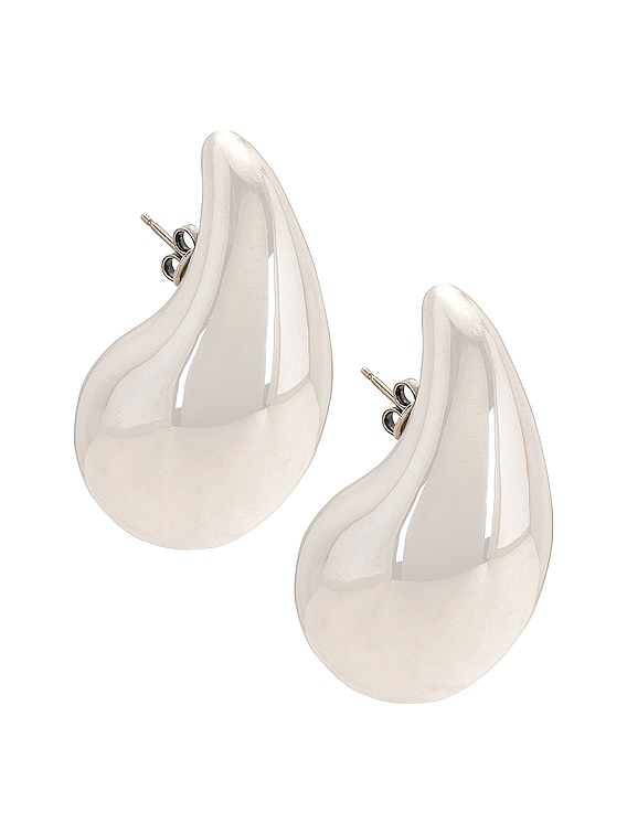 Bottega Veneta® Women's Drop Earrings in Silver. Shop online now.