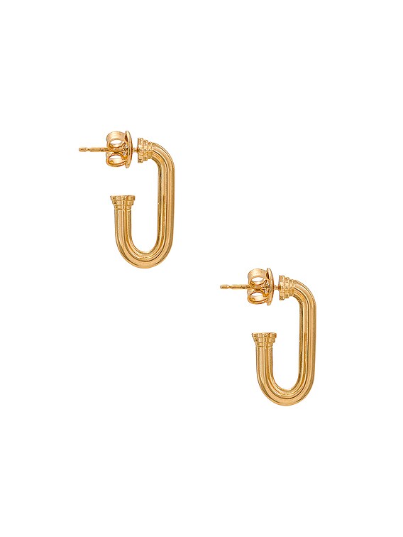 Bottega Veneta イヤリング - Yellow Gold | FWRD