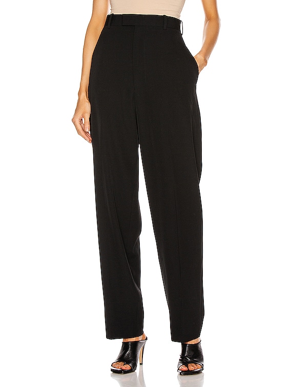 パンツ BOTTEGA VENETA FW23 TAILORED PANTS (708384_VKIS01000) Bottega Veneta Tailored Pant in Black | FWRD