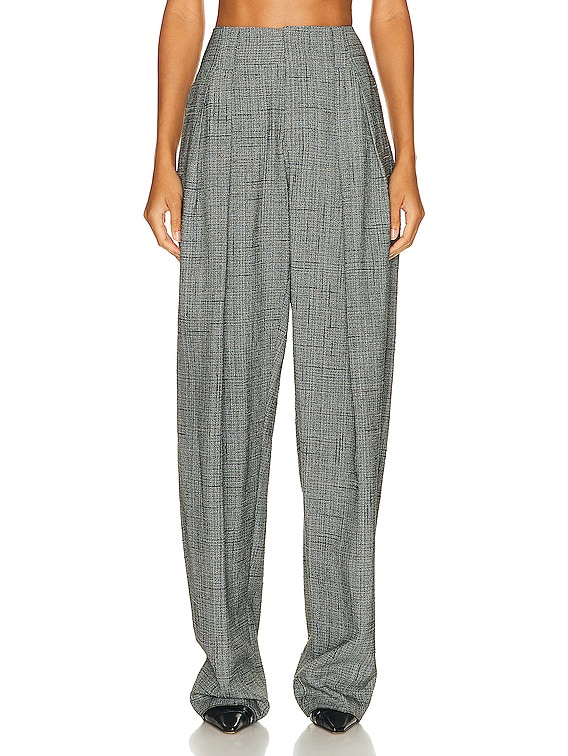 Bottega Veneta Gray Pleated Trousers