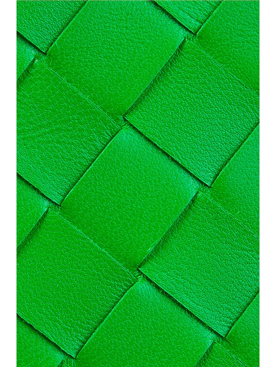 Bottega Veneta Wallet On Strap in Parakeet & Gold | FWRD