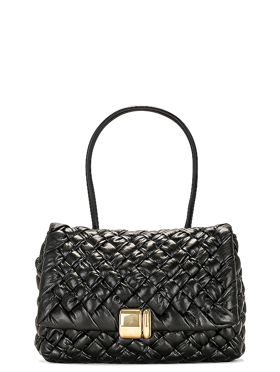 Bottega Veneta Pipe Medium Intreccio Shoulder Bag