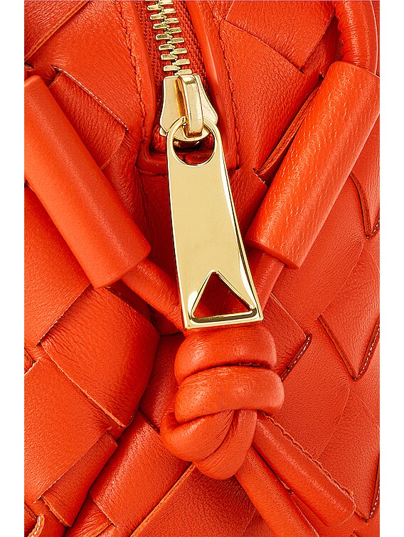 【BOTTEGA VENETA】LOOP ショルダーバッグ オレンジ Bottega Veneta® Women's Loop Top Handle in Natural/burned