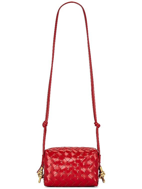 Bottega Veneta 'loop Mini' Shoulder Bag in Metallic