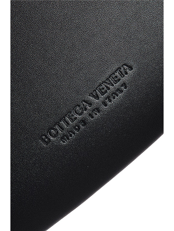 Bottega Veneta Medium Fisherman Bag in Black & Muse Brass | FWRD