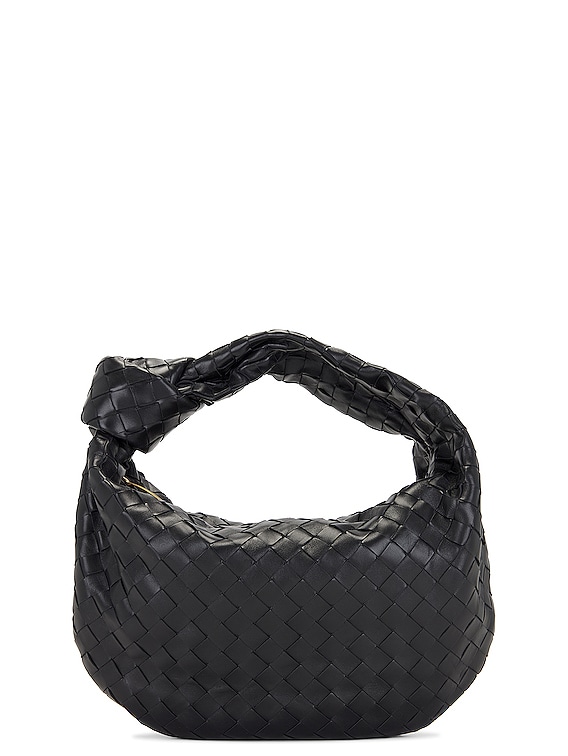 Jodie Teen knotted intrecciato leather tote
