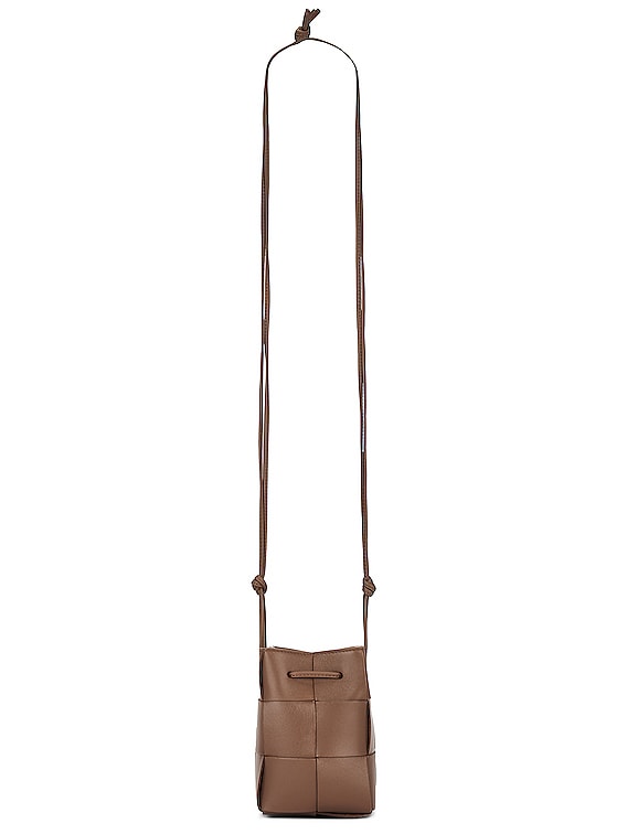 Taupe bucket online bag