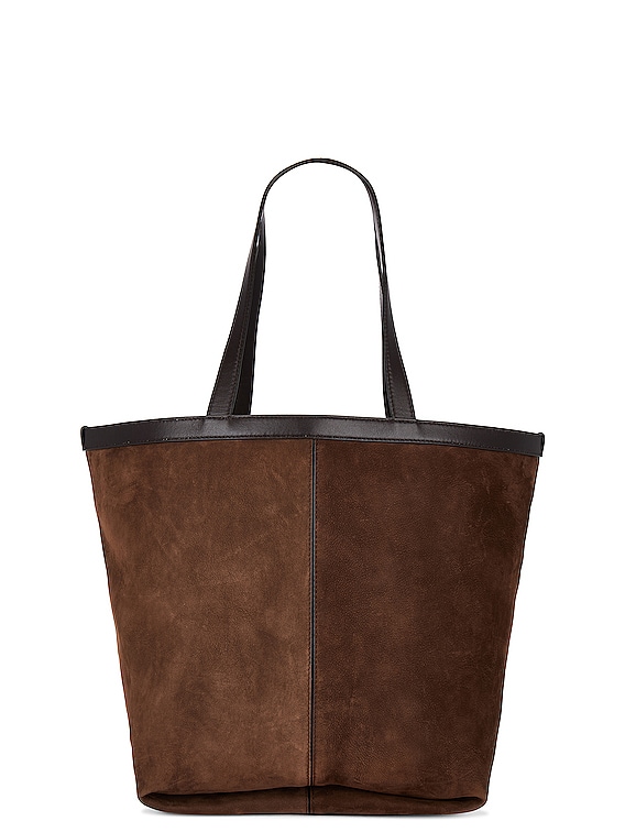 Bottega Veneta Small Flip Flap Tote Bag in Brown