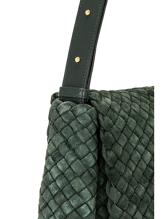 Bottega Veneta Flap Bag Parakeet in Leather with Gold-tone - US