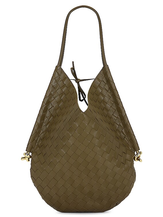 Bottega Veneta Medium Solstice Bag in Mud | FWRD