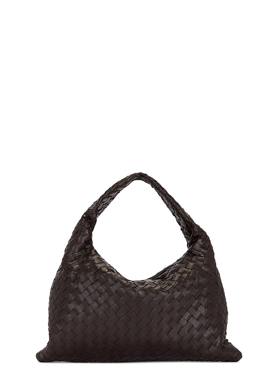 Bottega Veneta Small Hop Bag in Fondant & Muse Brass | FWRD