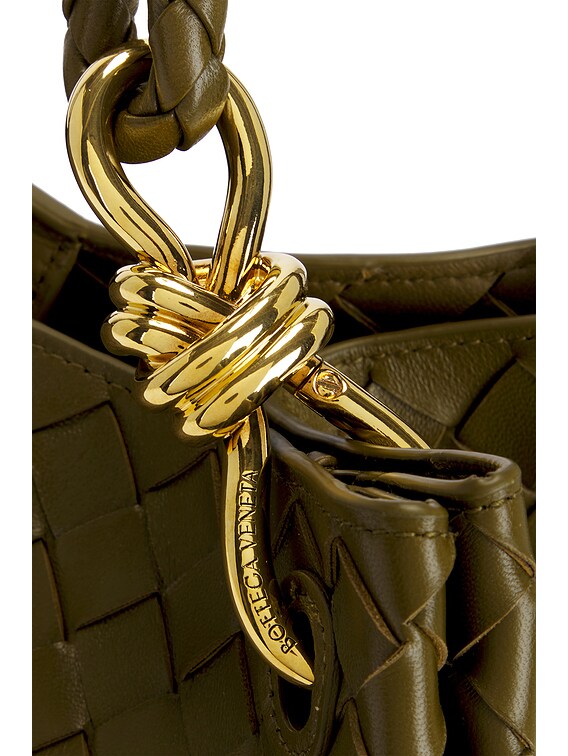 ジャン捨離専用bottega Bottega Veneta LARGE ANDIAMO PARACHUTE ハンドバッグ - Olive Oil
