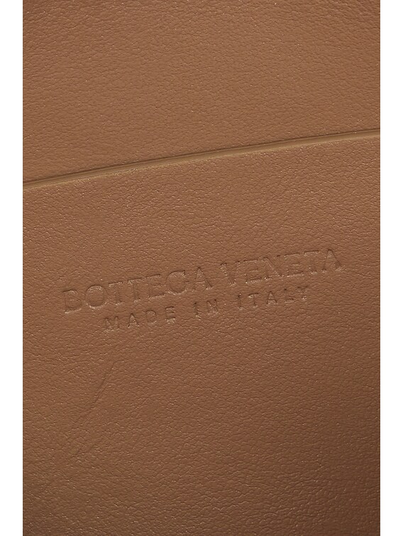 Bottega Veneta Concert Pouch in Pinecone & Gold | FWRD