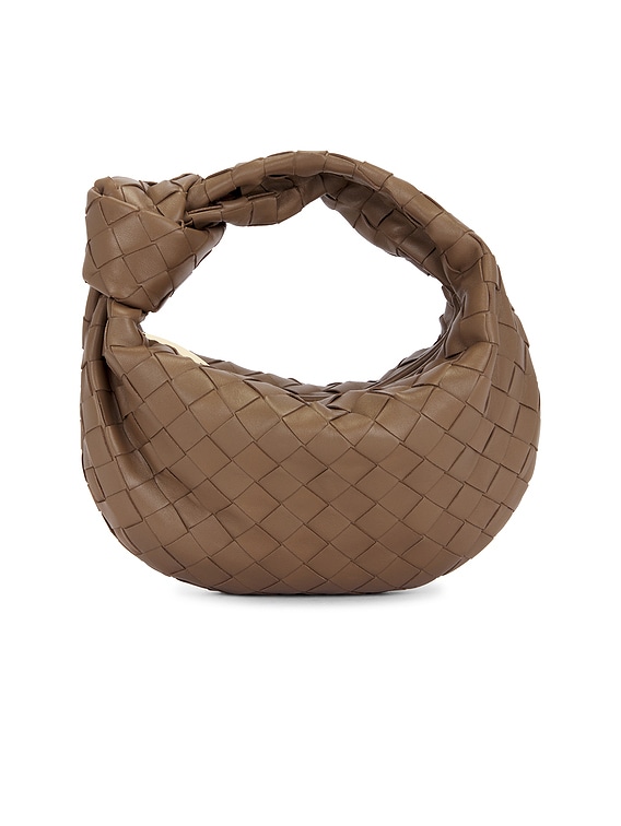 ハンドバッグ Mini Jodie Pinecone Bottega Veneta Mini Jodie Bag in Pinecone & Gold | FWRD