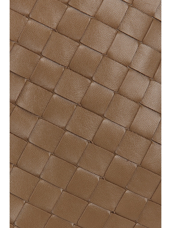 Bottega Veneta Large Hop Hobo Bag in Pinecone & Muse Brass | FWRD