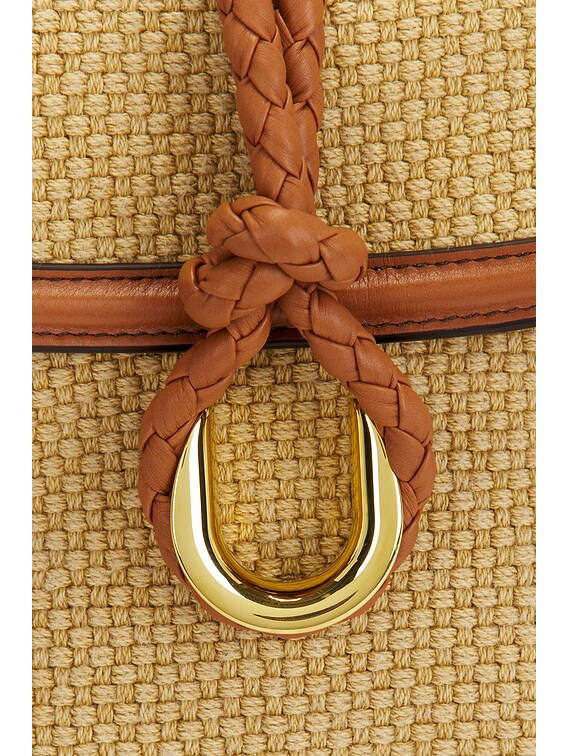 Bottega Veneta Medium Liberta Bag in Cane Sugar, Light Wood